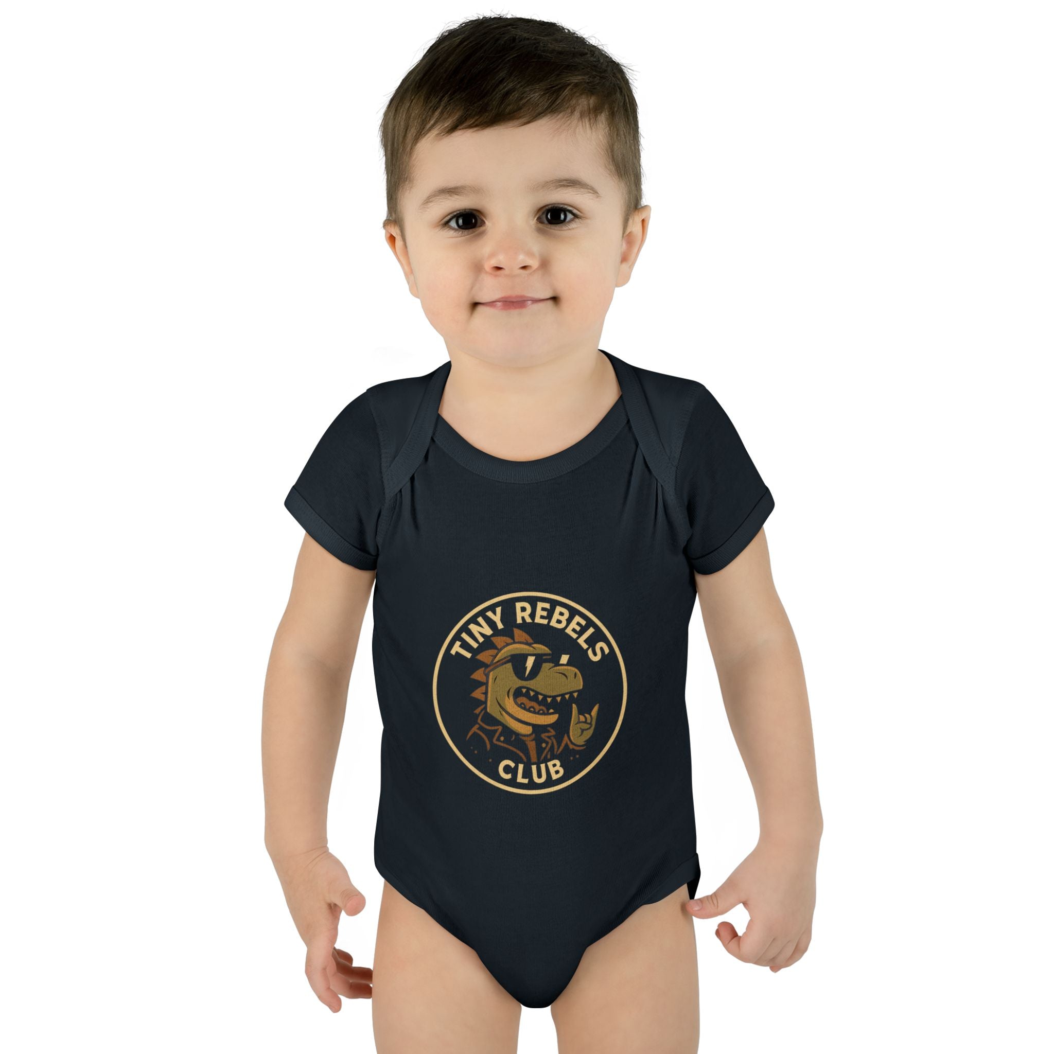 Tiny Rebels Club Infant Bodysuit - Playful Graphic for Trendy Babies
