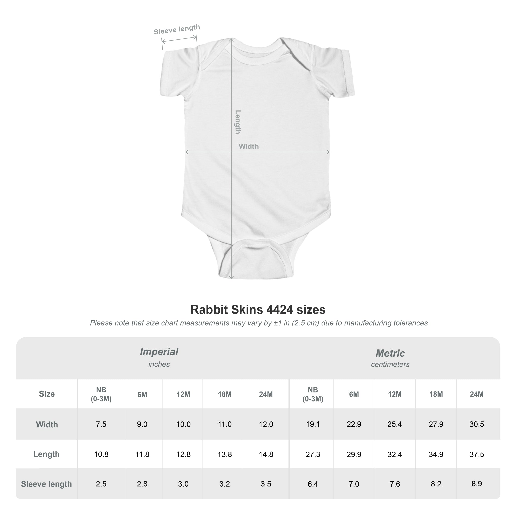 Diaper Metal Baby Bodysuit