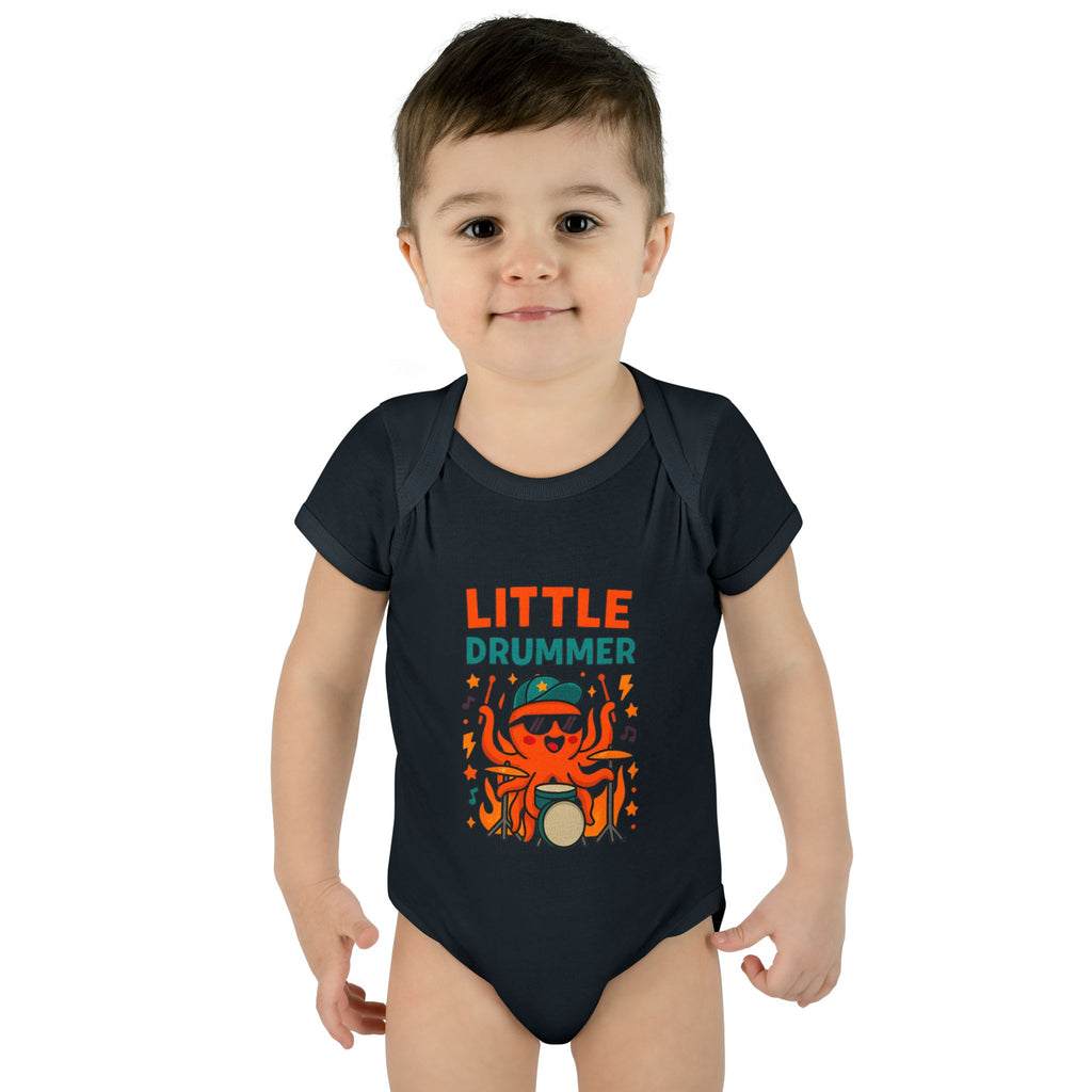 Little Drummer Infant Bodysuit - Cute Baby Outfit for Music Lovers