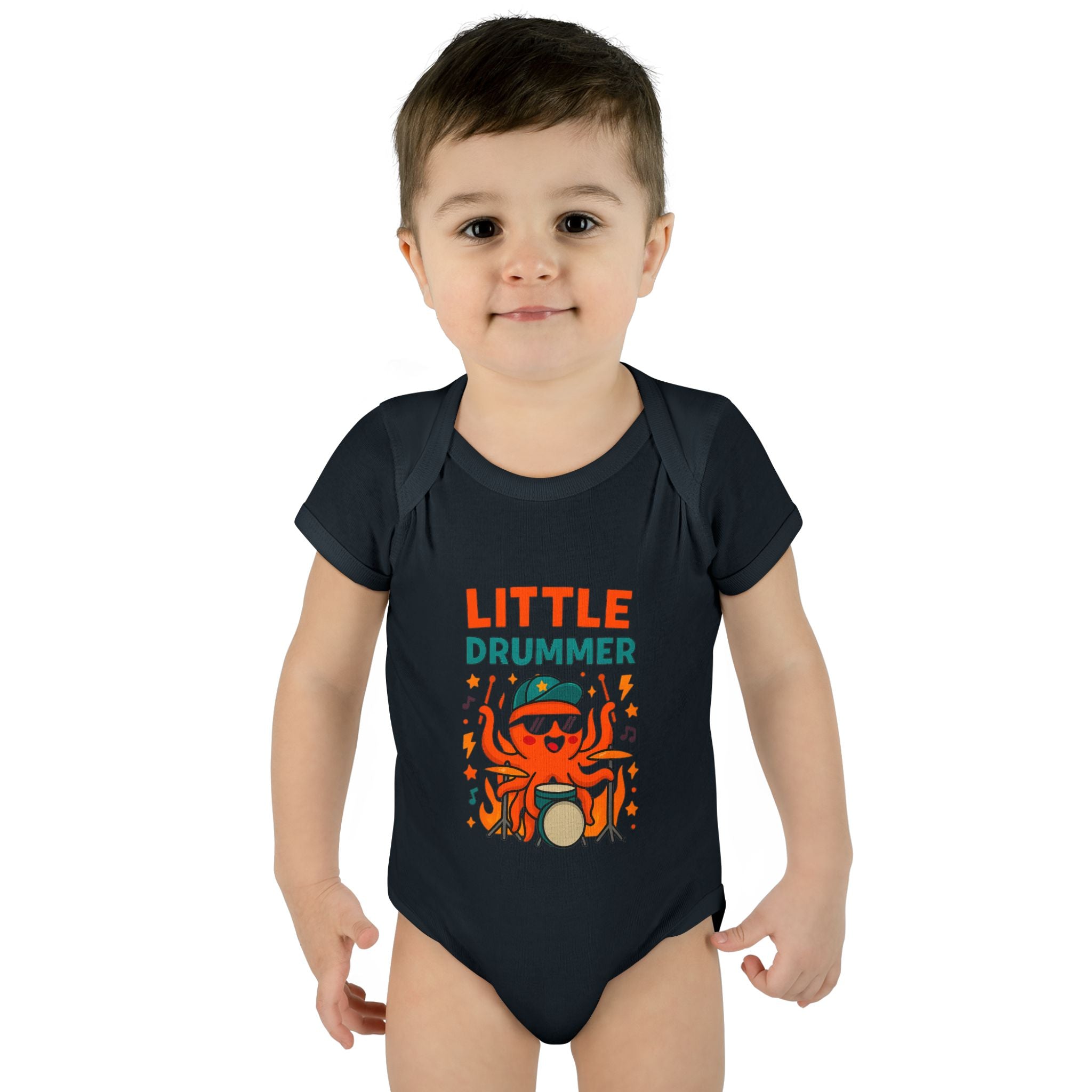 Little Drummer Infant Bodysuit - Cute Baby Outfit for Music Lovers