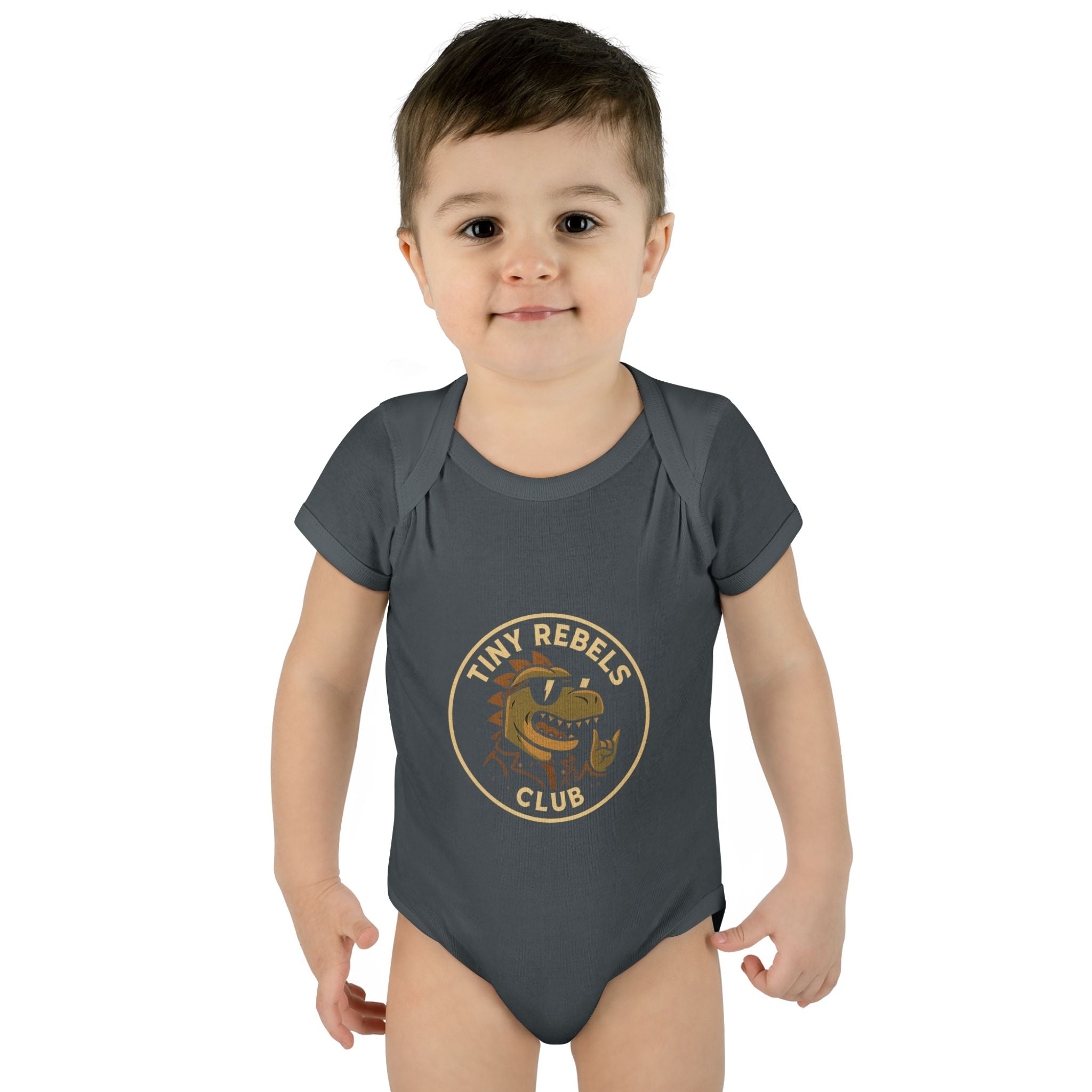 Tiny Rebels Club Infant Bodysuit - Playful Graphic for Trendy Babies