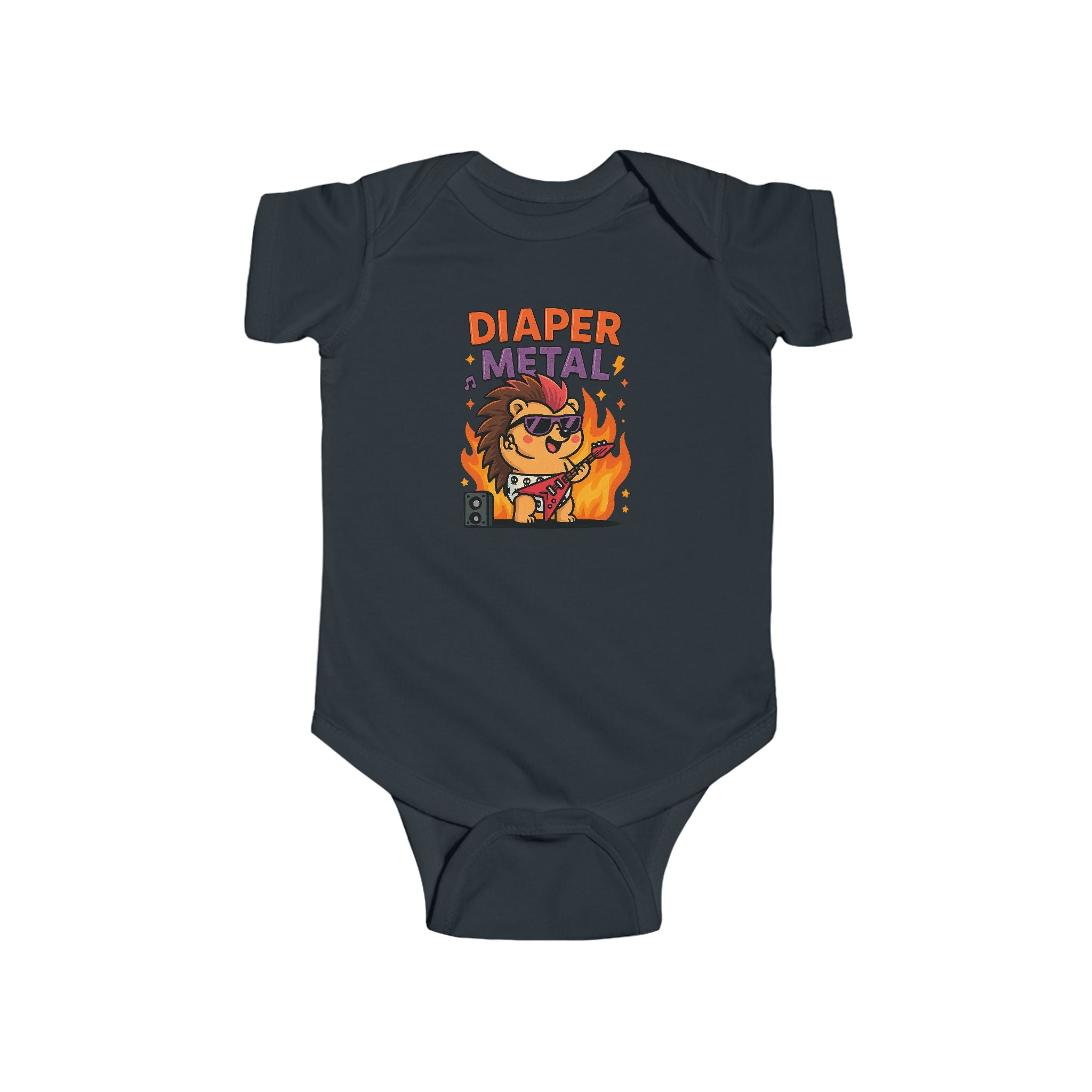 Diaper Metal Baby Bodysuit